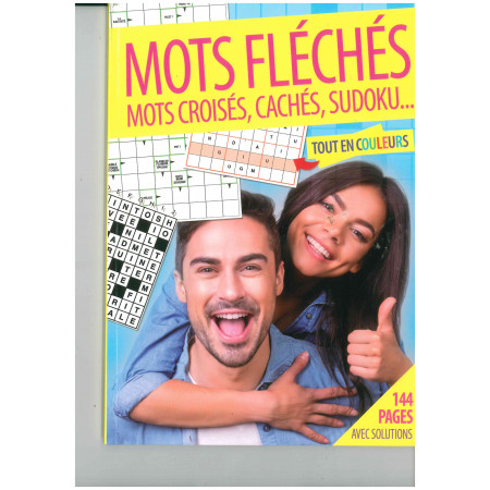 [SDP1619] Mots Fléchés - 3 - 144 pages couleur