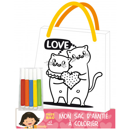 [SDP1819] Tote Bag A - Chats LOVE