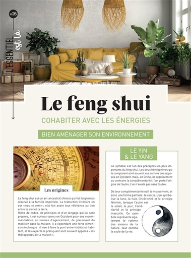 LE FENG SHUI - COHABITER AVEC LES ENERGIES