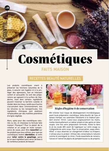 COSMETIQUES - FAITS MAISON 
