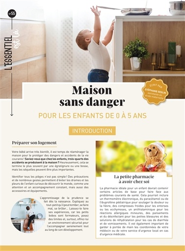 MAISON SANS DANGER - POUR LES ENFANTS DE 0 A 5 ANS