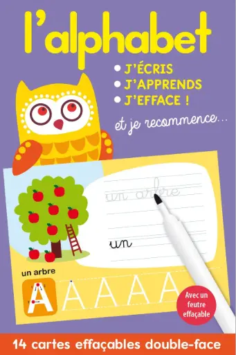 [MXL10519] L'alphabet - J'écris, j'apprends, j'efface...