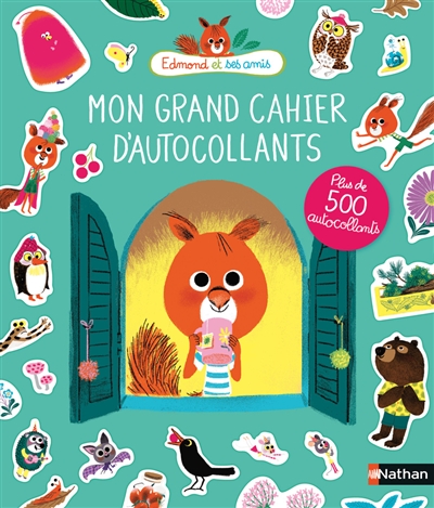 [968687] Edmond et ses amis : Mon grand cahier d'autocollants