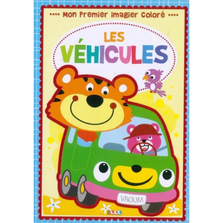 [SDP1318] Mon 1er imagier coloré - Les véhicules