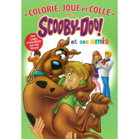 [SDPL41068] Colorie, joue et colle avec Scooby-Doo et ses amis (vert)