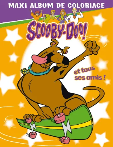 [SDPL41177] Maxi album de coloriages - Scooby-doo et tous ses amis