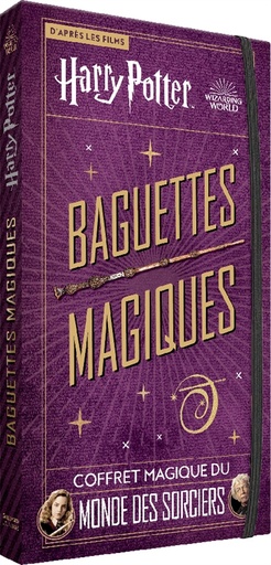 HARRY POTTER, COFFRET MAGIQUE DU MONDE DES SORCIERS 6 - BAGUETTES MAGIQUES 3407