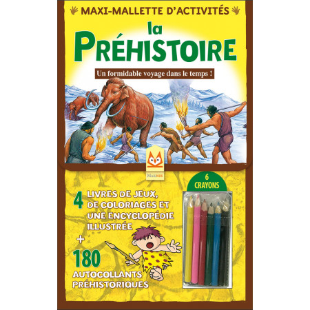 [SDP0719] Maxi-mallette d'activités - La préhistoire