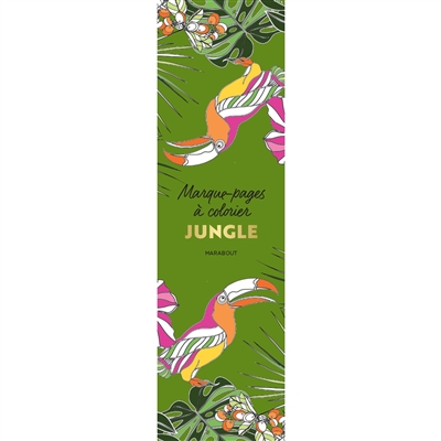 [3321781] MARQUE-PAGES A COLORIER - JUNGLE