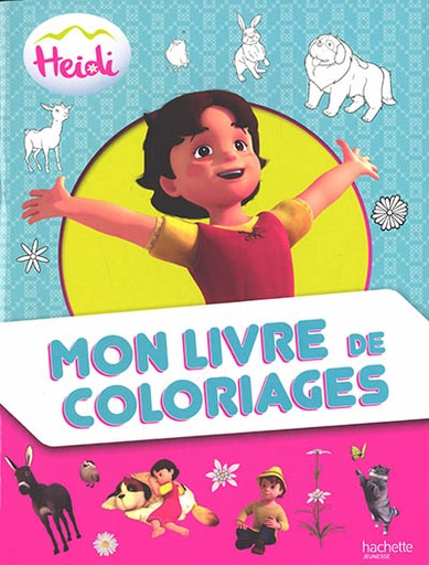 [3915917] HEIDI MON LIVRE DE COLORIAGES