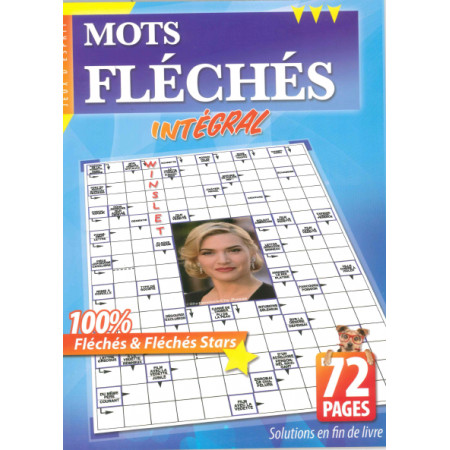 [SDP10019] MOTS FLÉCHÉS LIVRE 1 72P - A4 - 1 coul