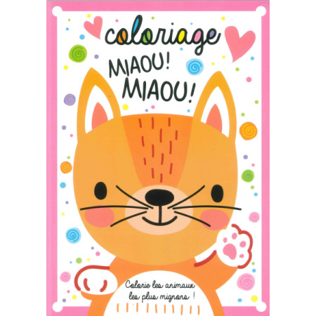 [SDP1520] Coloriage MIAOU MIAOU - coloriage 48P
