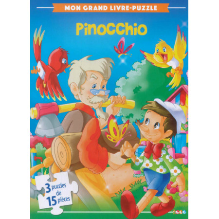 [SDP2620] Mon grand livre-puzzle - Pinocchio