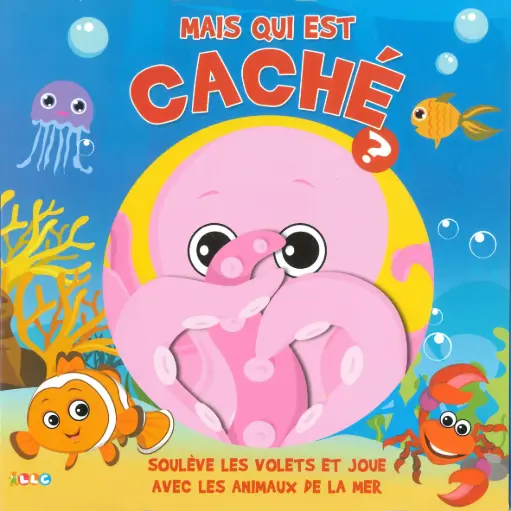 [SDP3820] Mais qui est caché ? Les animaux de la mer - Volets