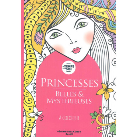 [SDP11620] Princesses belles & mystérieuses à colorier - Détente et relaxation