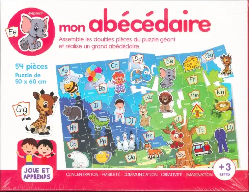 [SDP7520] Boîte de jeu - Mon abécédaire + 3 ans