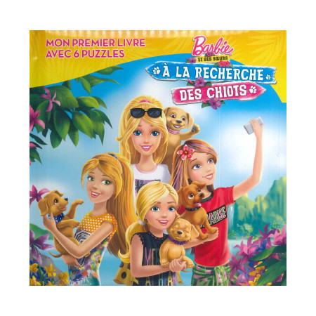 [SDP9120] BARBIE Livre Puzzle - BB Puppy