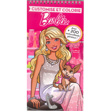 [SDP10620] Barbie - Customise et colorie - Bloc