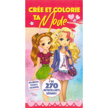 [SDP3321] Crée et colorie ta mode - Bloc