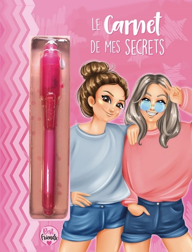 [SDP3421] Le carnet de mes secrets + 1 stylo encre invisible