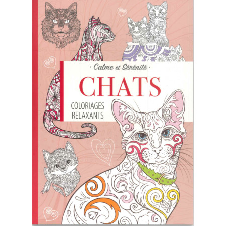 [SDP8021] Coloriages relaxants - Chats