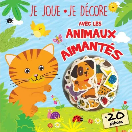 [SDP8121] Magnet book LES ANIMAUX - Blister rond