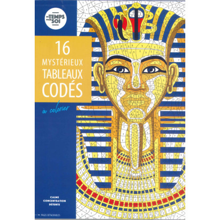 [SDP3622] Du temps pour soi - 16 mystérieux tableaux codés à colorier
