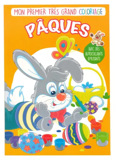 [SDP4222] Mon 1er très grand coloriage - Pâques