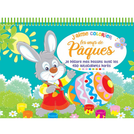 [SDP4322] J’aime colorier les oeufs de Pâques